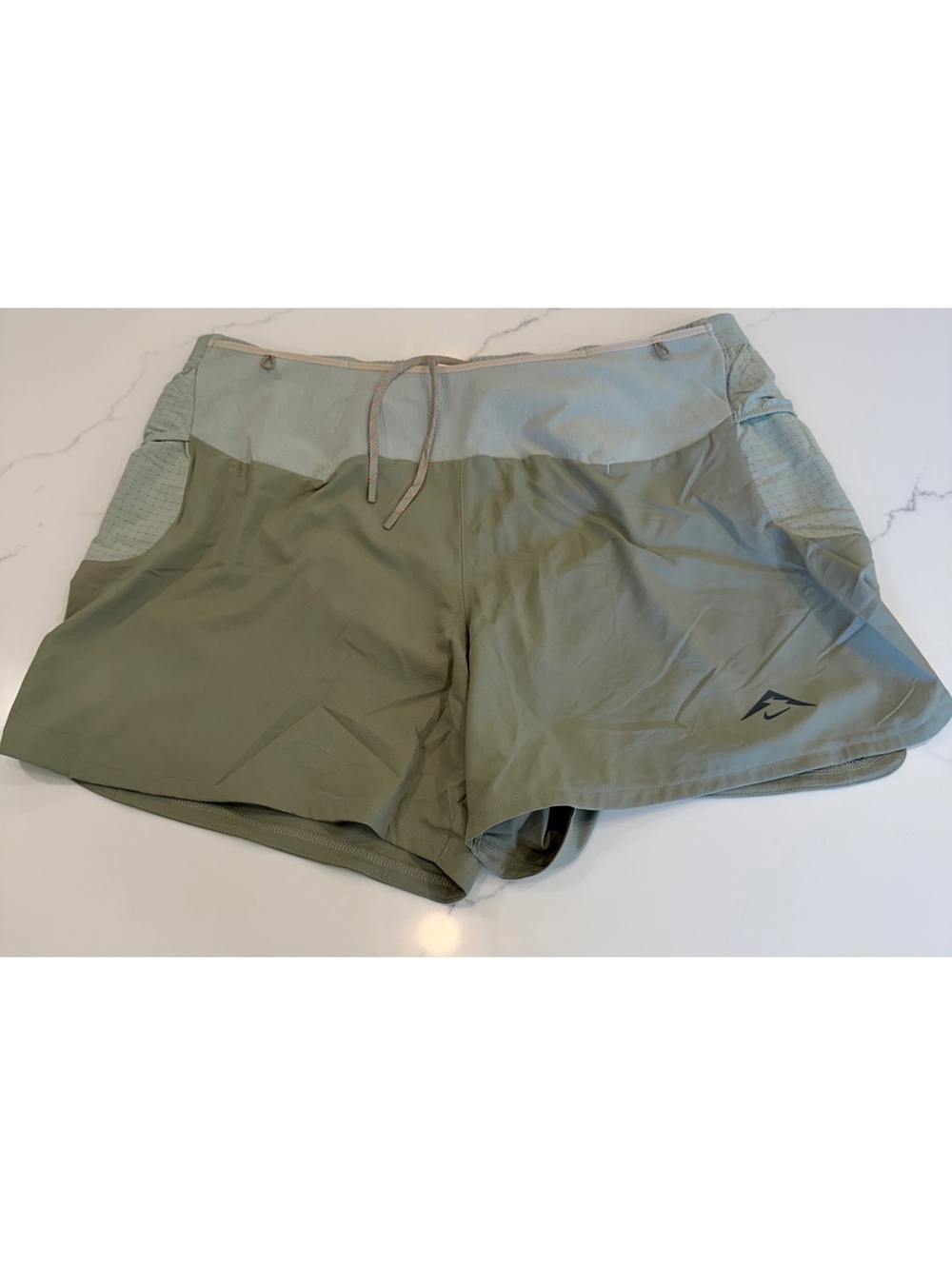 NEW $80 Nike Trail Dri-Fit ADV Second Sunrise 5” Running Brief Lined Large Short
